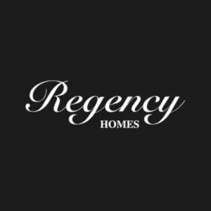 Regency Homes logo in white text