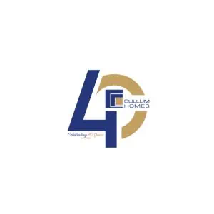 40 with Cullumn Homes logo in the middle blue and gold colors