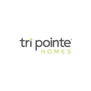 tri point text in black above the word Homes